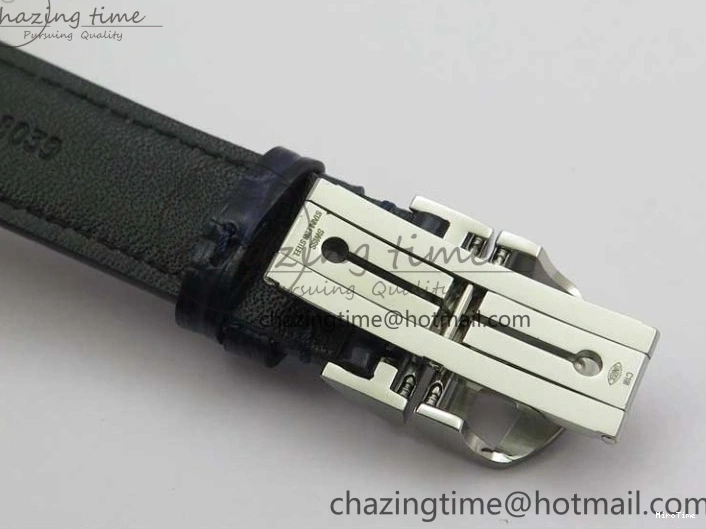 MIROTIME 0409 Packable Portuguese IW358304 ZF 1:1 Best Edition SS White Dial Blue Markers on Leather Strap A 7079